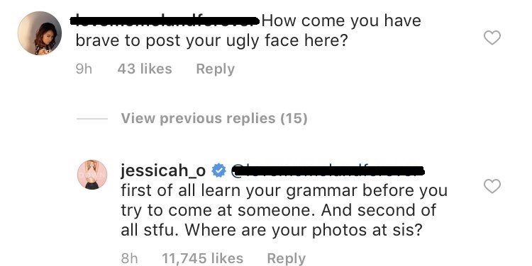 Komentar Balasan Jessi