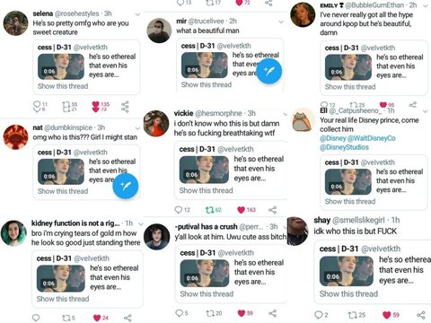 Video Jimin menarik perhatian netter