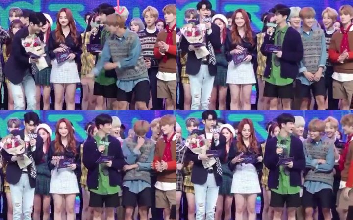 Haechan NCT Malu-Malu Usai Berikan Buket Bunga ke Ong Seung Wu