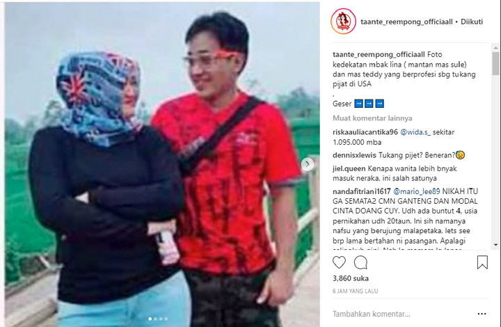 Lina Eks Sule Selingkuh