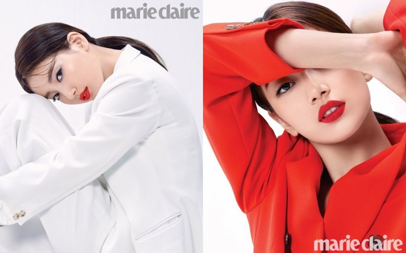 Pemotretan Terbaru Suzy dengan Marie Claire Korea-1