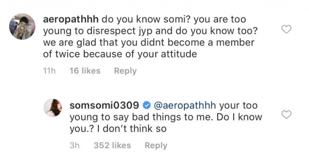 Balasan Jeon Somi ke Hater