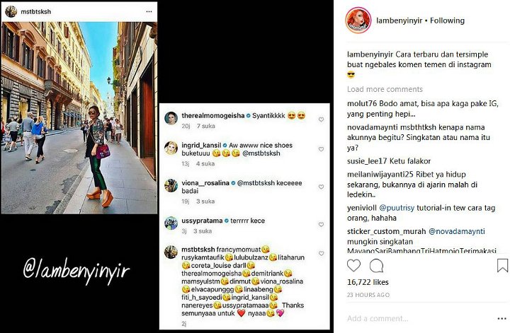 Mayangsari Punya Akun IG