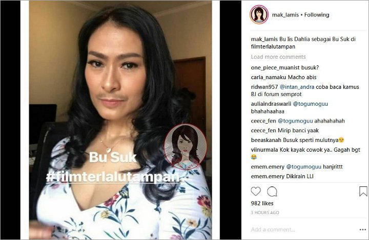 Iis Dahlia Dicibir Seperti Pria