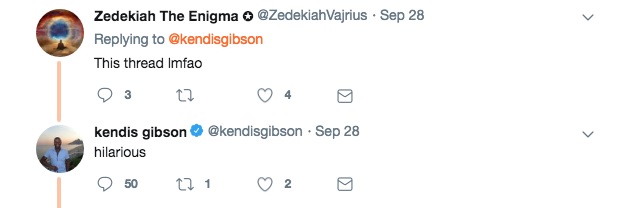 Postingan Kendis Gibson