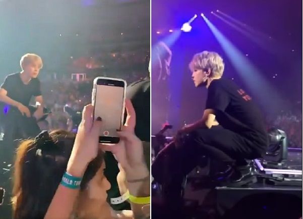 Sikap Jimin BTS Saat Seorang Fans Pingsan di Konser