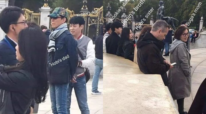 Foto Keluarga BTS di Konser London