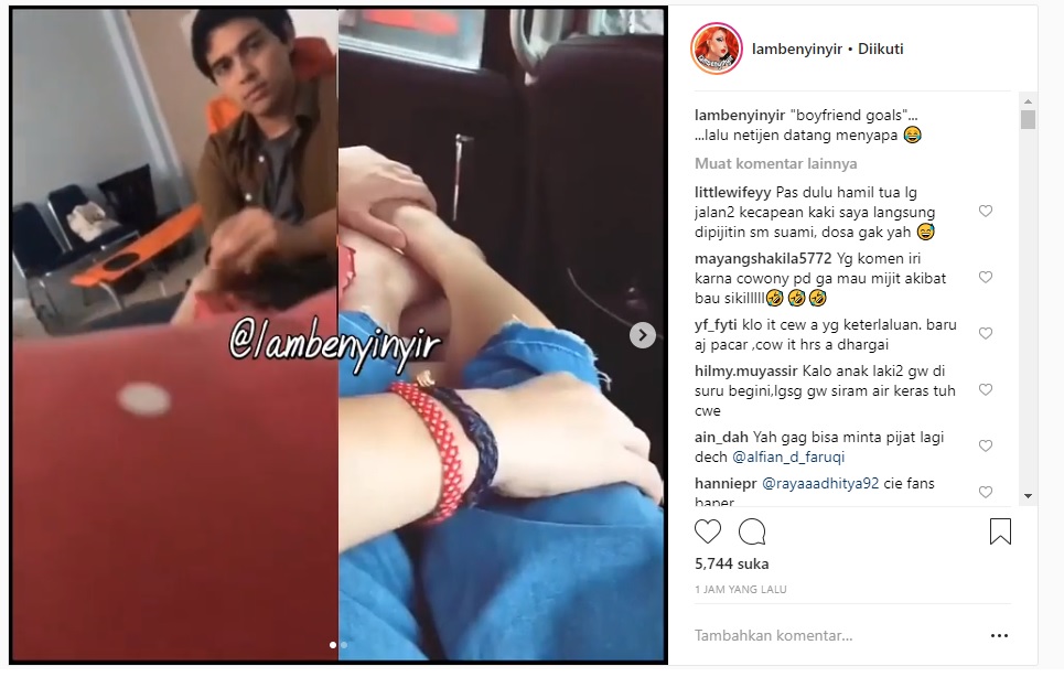 Maxime Bouttier Pijit Kaki Prilly Latuconsina