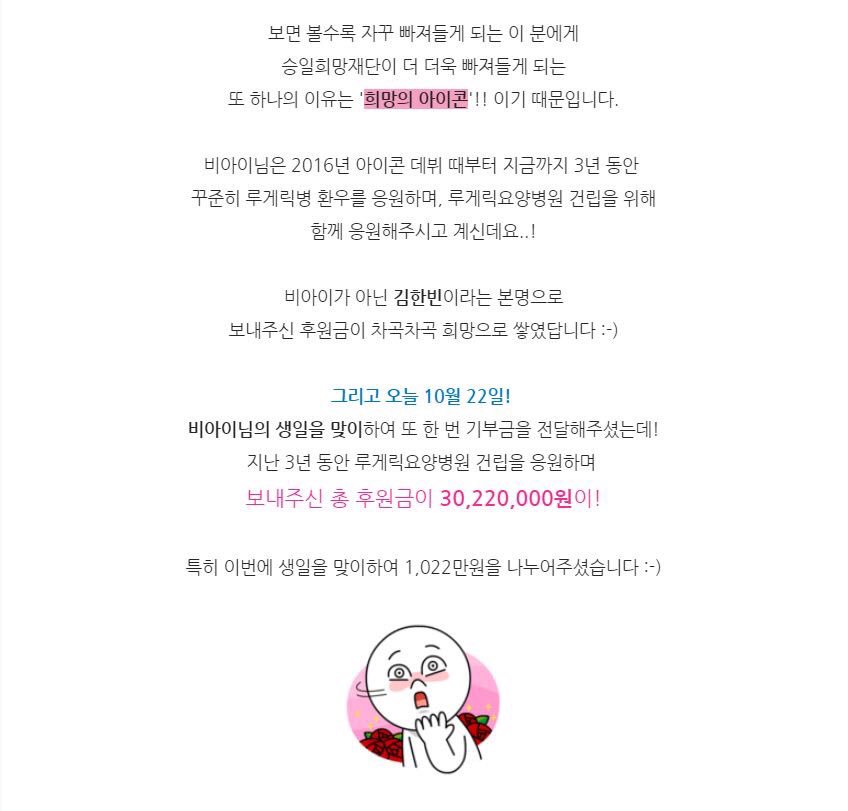 B.I donasi di hari ulang tahun