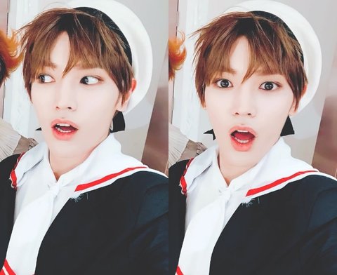 Taeyong di pesta Halloween