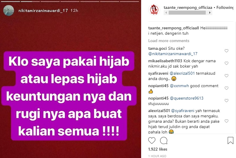 Nikmir Soal Jilbab