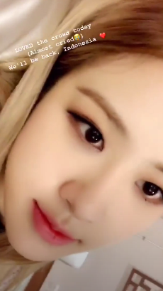 Black Pink ucapan terima kasih ke Indonesia