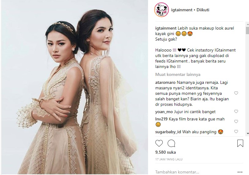 Aurel Hermansyah Makeup Natural Banjir Pujian