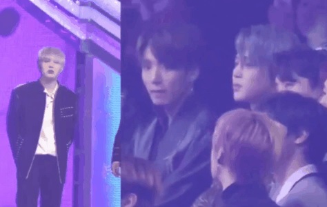 Jimin BTS dan Ha Sung Woon Wanna One