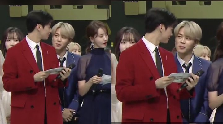 Interaksi Jimin BTS dan Cha Eun Woo ASTRO