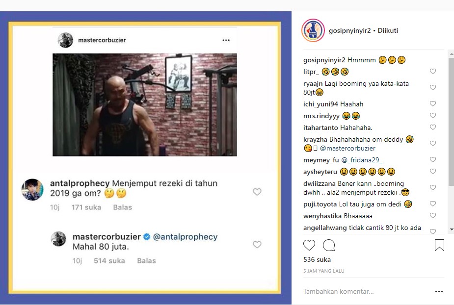 Deddy Corbuzier Soal Menjemput Rezeki