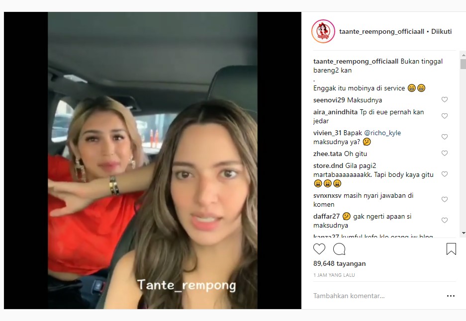 Nia Ramadhani Duga Jessica Iskandar Tinggal Bareng Richard Kyle