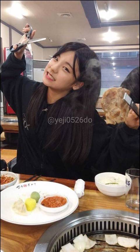 Yeji Itzy pre debut