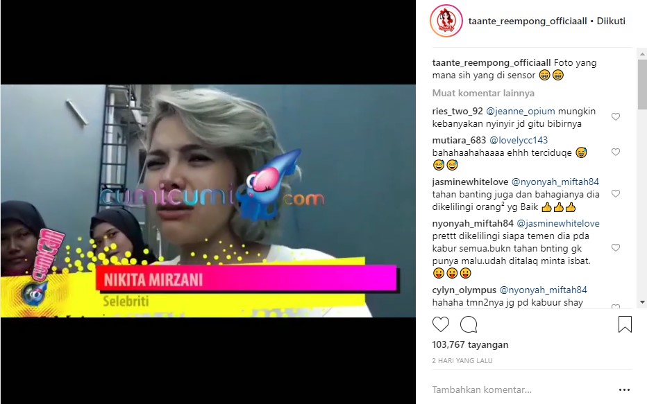 Nikita Mirzani Buka Suara Soal Foto Syur Diduga Aisyahrani