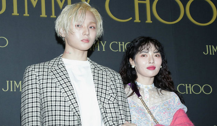 Foto: Unggah Foto Kecup Mesra Bibir Pacar, HyunA-E'Dawn Malah Disebut National Couple