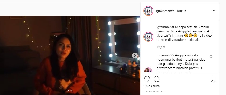 Anggita Sari Ngaku Hanya Gimmick Dihamili Enji