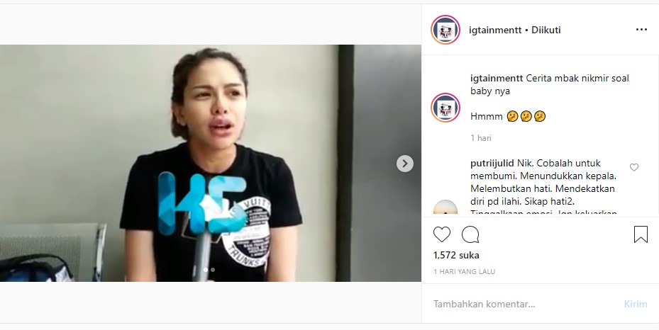 Nikita Mirzani Sesumbar Sebut Bayi Arka Habiskan Rp 15 Juta Per Hari