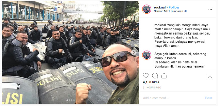 Ronal Surapradja Kunjungi TKP Aksi 22 Mei