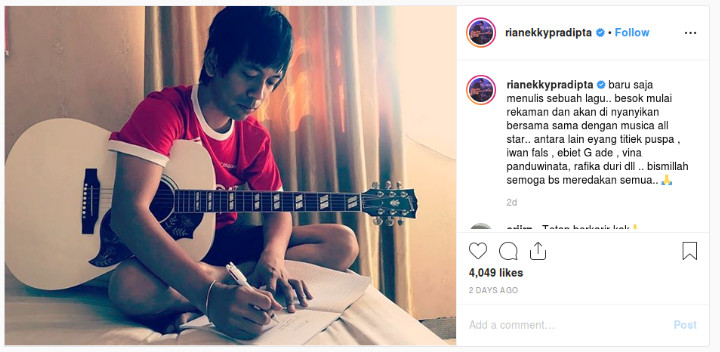 Instagram Rian D\'Masiv