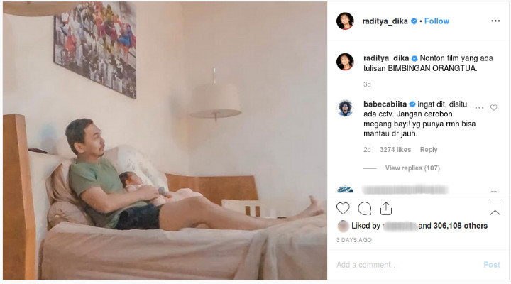 Komentar Babe Cabita