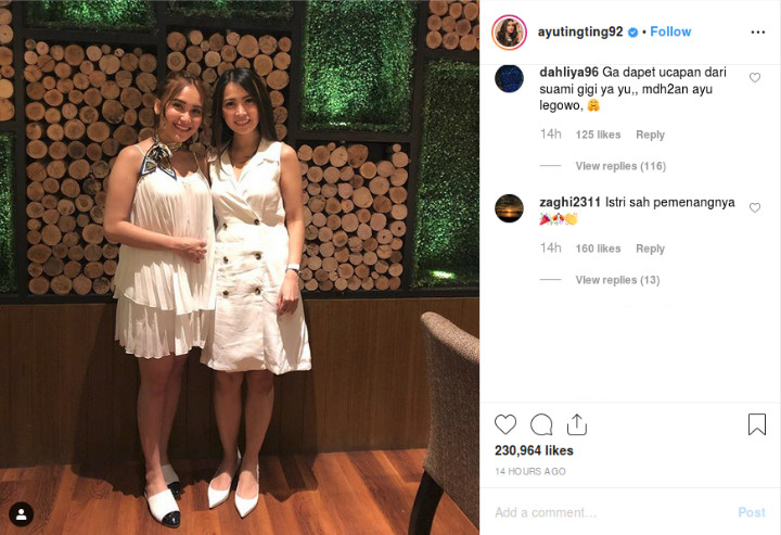 Instagram Ayu Ting Ting