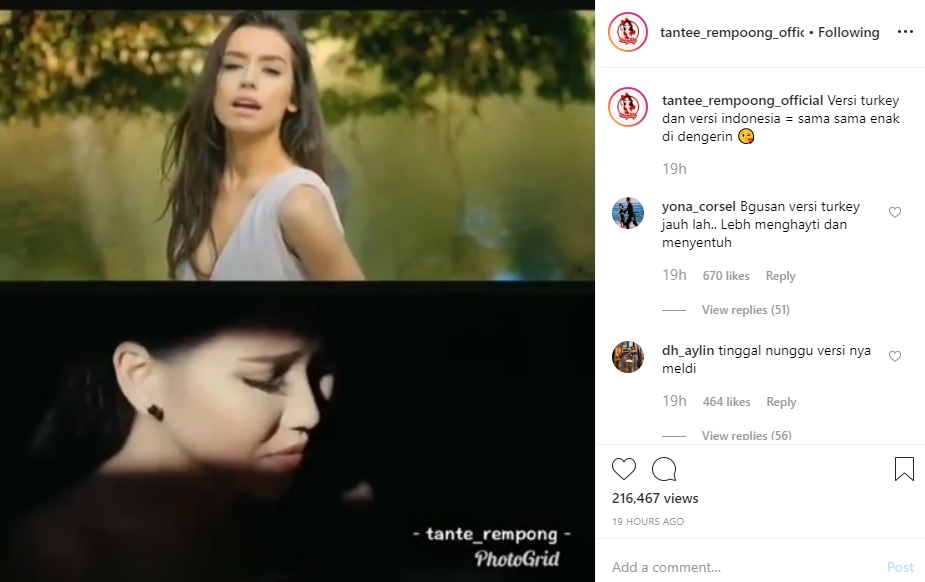 Ayu Ting Ting Lagu Versi Turki