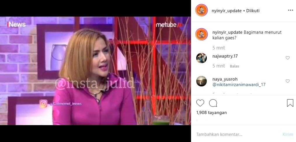 Barbie Kumalasari Tegas Sebut Nikita Mirzani Stres, Netter Minta Berkaca Pada Diri Sendiri