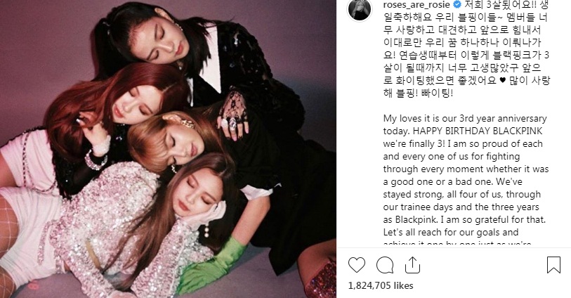 Tiga tahun debut BLACKPINK