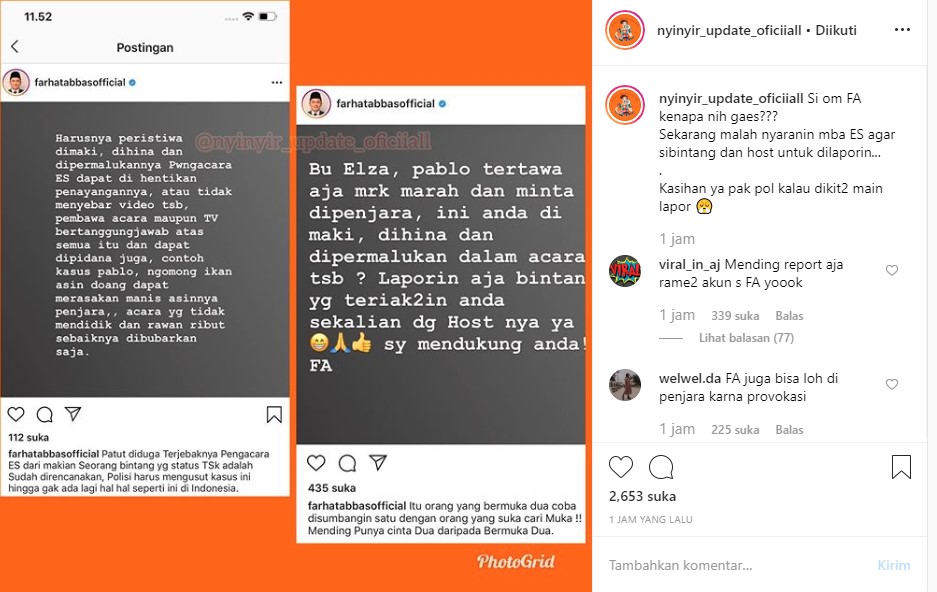 Farhat Abbas Pinta Nikita Mirzani di Bui