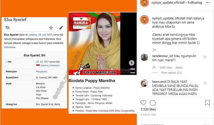 Akui Pernah Fans Nikita Mirzani, Status Poppy Kelly Sebagai \'Putri\' Elza Syarief Malah Dipertanyakan