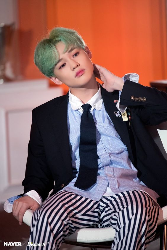 Chenle NCT Dream Super Imut dengan Rambut Hijau