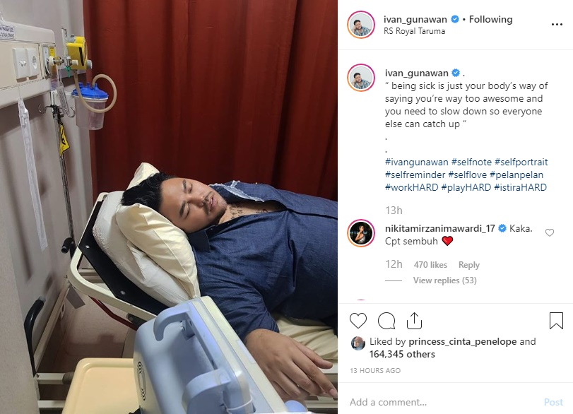 Ivan Gunawan ‘Tumbang’, Komentar Doa Nikita Mirzani Malah Jadi Sorotan