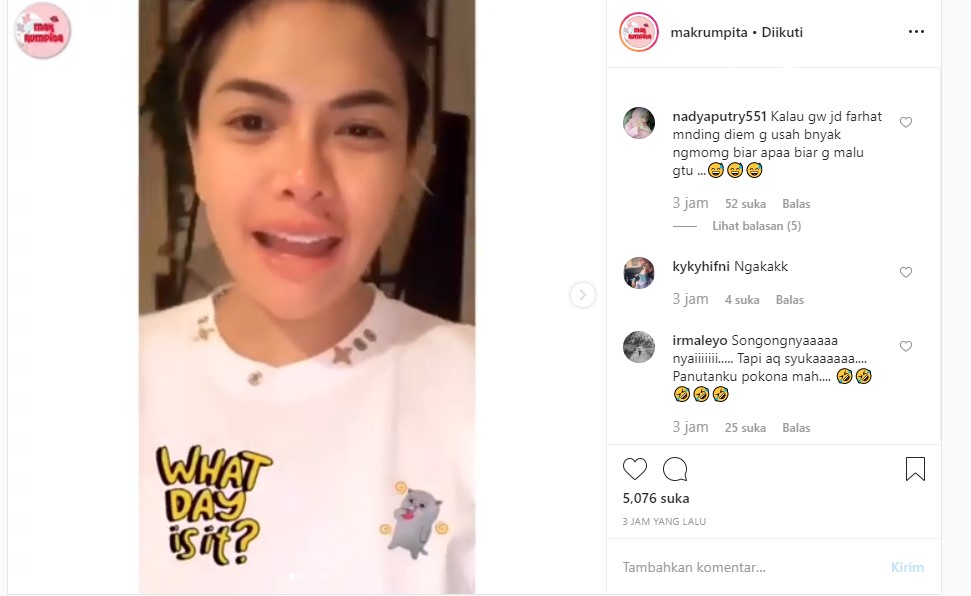 Nikita Mirzani Sindir dengan AC Usai Farhat Abbas Sesumbar Jaket Rp 20 Juta