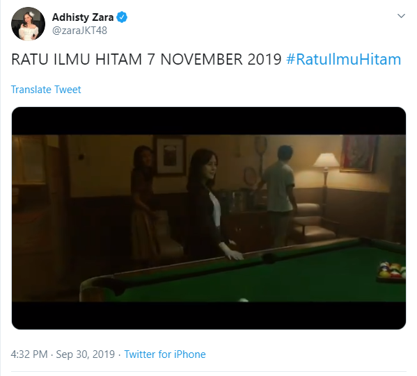 Akting Zara dipuji