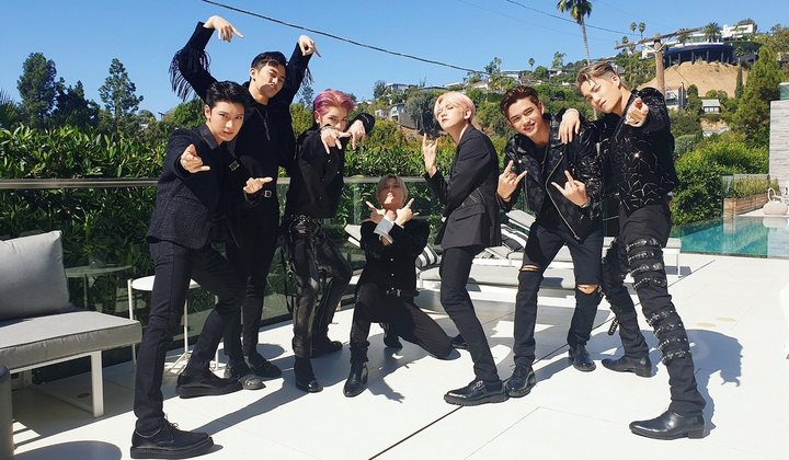 Foto: Ellen DeGeneres Tanya Status Hubungan Member SuperM, Mark Beri Jawaban Menohok