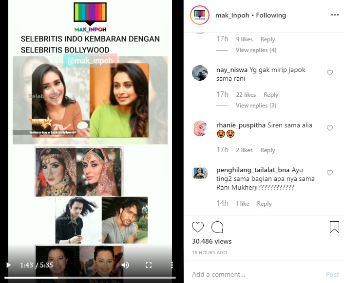 Ayu Ting Ting Rani Mukherjee