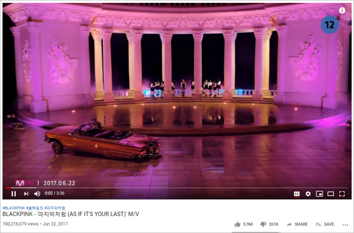 Susul Rekor PSY Dan BTS, MV \'As If It\'s Your Last\' BLACKPINK Capai 700 Juta Viewers di YouTube