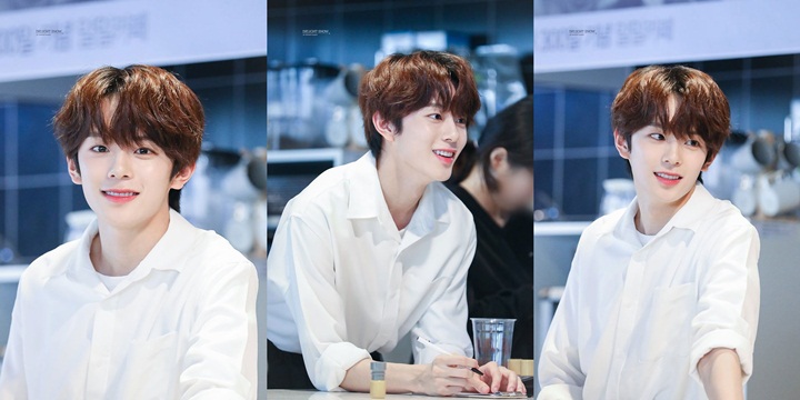 Rayakan Hari Ke-300 Debut, Kangmin VERIVERY Bikin Fans Salfok Dengan Wajah Ganteng