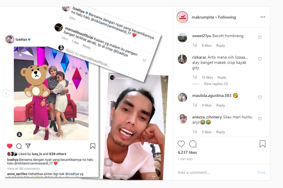 Liza Aditya Peluk Erat Nikita Mirzani, Bebby Fey \'Dicuekin\' Tuai Respons Begini