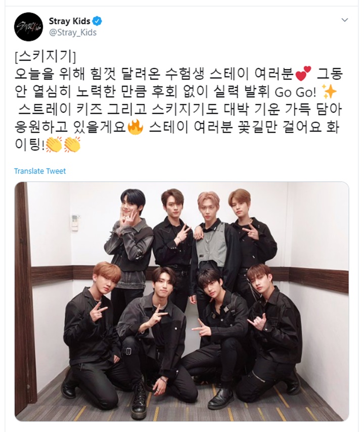Stray Kids dukungan fans