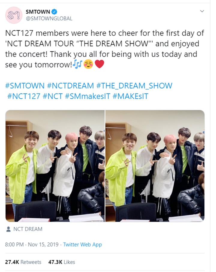 NCT 127 dukung konser NCT 127 hingga befoto bersama