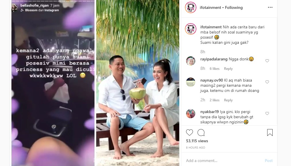 Bella Shofie Curhat Suami Mendadak Posesif, Dugaan Was-Was Kembali Jadi Pelakor Malah Mencuat