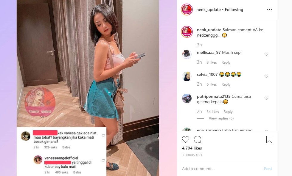 Disinggung Soal Kematian, Vanessa Angel Santai Jawab Begini Malah Tuai Komentar \'Ngegas\'