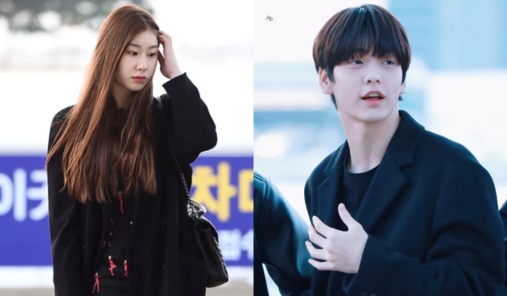 TXT dan Itzy bandara outfit sepadan