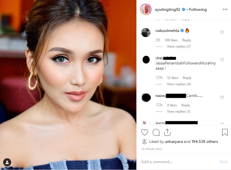 Bukan Shaheer Sheikh, Foto Memesona Ayu Ting Ting Bikin Aktor Bollywood Ini ‘Berapi-api’?